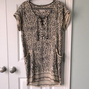 Sea New York leopard print mini dress 2